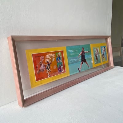 ｜羽戴同行郵摺｜#A62+雙壓克力2